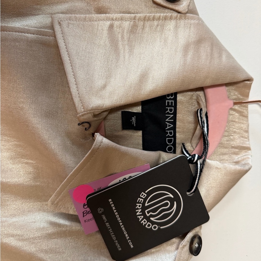 Gerard Darel Champagne Trench Coat - Picture 6 of 9
